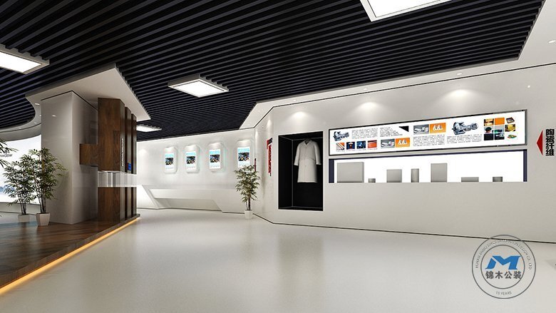 陶瓷材料企業(yè)展廳裝修設(shè)計產(chǎn)品展區(qū)3
