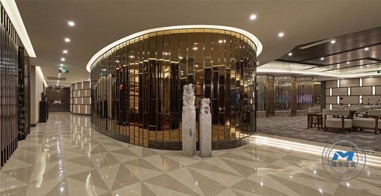 商務(wù)茶藝館裝修設(shè)計(jì)效果大廳