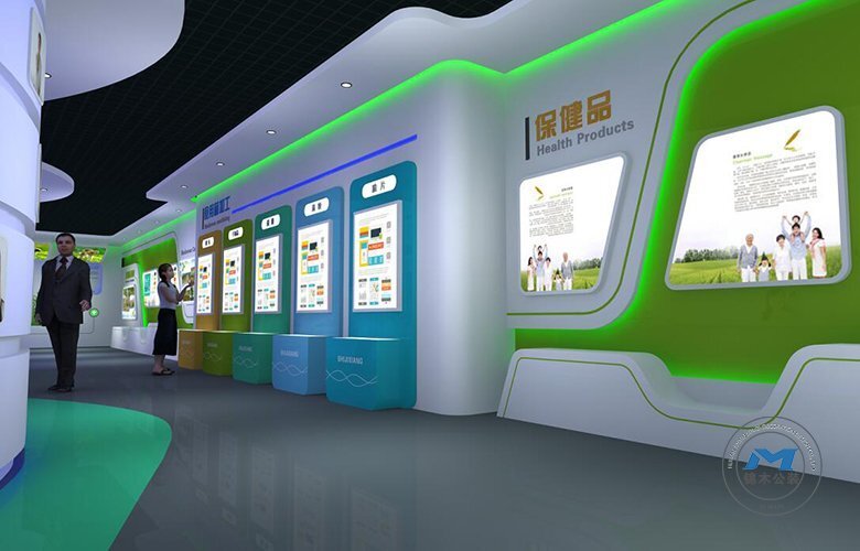 食用菌企業(yè)展廳展館裝修設(shè)計(jì)效果產(chǎn)品介紹